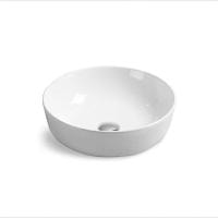 Раковина керамическая Vincea VBS-104 415*415*130 накладная белый