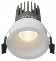 Встраиваемый светильник Maytoni Technical Омут DL115-10W-3K-W