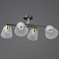 Люстра на штанге ILLUMICO IL0845 IL0845-4CSQ-25BKAB ELITE