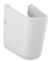 Полупьедестал Sanita Luxe Best PD.WH/Best/N/WHT.G/S1 белый