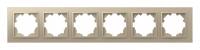 Рамка на 6 постов Elbi Eleсtriс Zena 500-012500-252