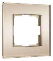 Рамка на 1 пост Werkel Senso (шампань стекло soft-touch) W0013111