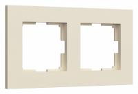 Рамка на 2 поста Werkel Slab (айвори софт) W0022962