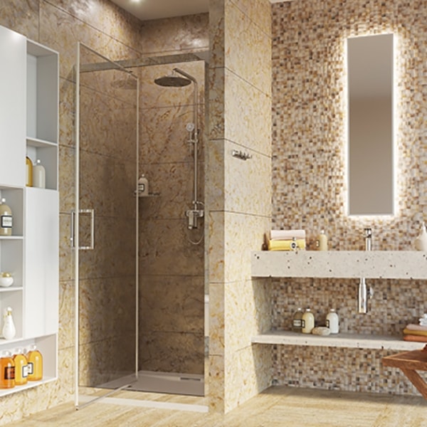 Душевая дверь WasserKRAFT Salm 27I27 80x200 хром