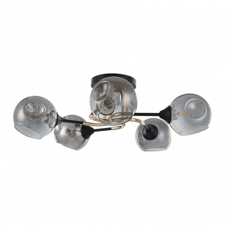 Потолочная люстра Arte Milano AMALFI-328419 328419/5 FG+BK