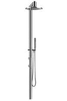 Термостат со штангой 2 душами и шлангом Gessi Ovale 21635