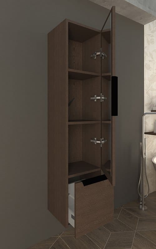 Пенал Cezares Urban 32 55182 темный пепел
