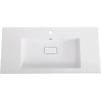 Раковина Cezares Slider CZR-1000/480-LV-MR-PRS 100x48 см, накладная, белый