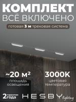 Комплект трековый Hesby Lighting Skylite №1 HSBL_kompl_S001_VI3W3K_01
