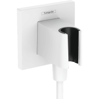 Шланговое подключение hansgrohe Fixfit Porter E 26889700 белый матовый