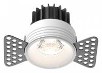 Встраиваемый светильник Maytoni Technical Раунд DL058-7W4K-TRS-W