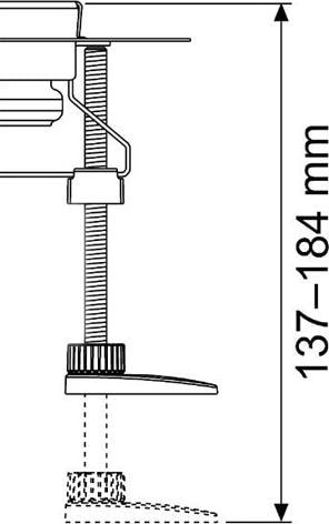 Опоры для душевых лотков Tece TECEdrainline 6 600 04