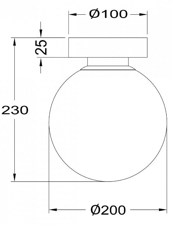Накладной светильник Maytoni Базовая форма MOD321WL-01G3