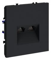 Розетка двойная Ethernet RJ-45 без рамки Voltum S70 VLS060207