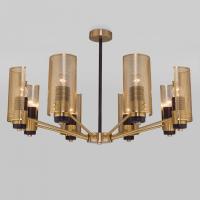 Люстра на штанге Eurosvet Grino 70139/8 латунь