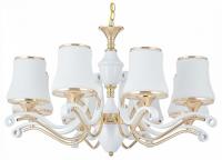 Подвесная люстра Arte Milano Florentia-3987 303987/8 Wh/Gd