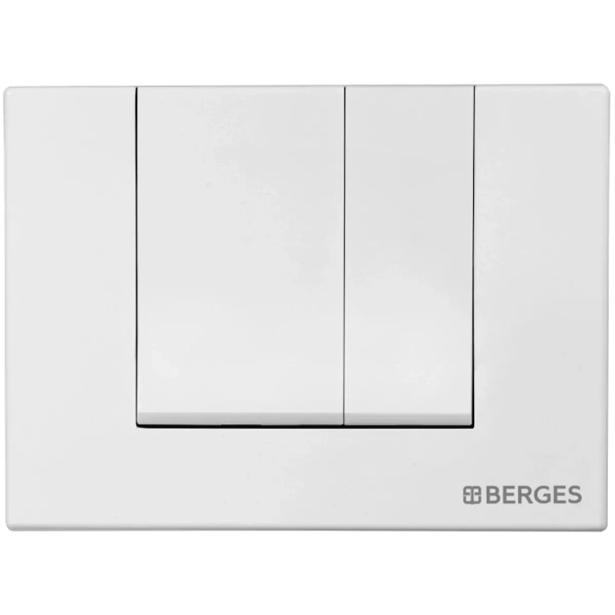 Инсталляция для унитаза Berges Novum S1 040241 с кнопкой смыва, белый глянец