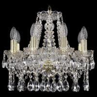 Подвесная люстра Bohemia Ivele Crystal 1413 1413/8/141/G