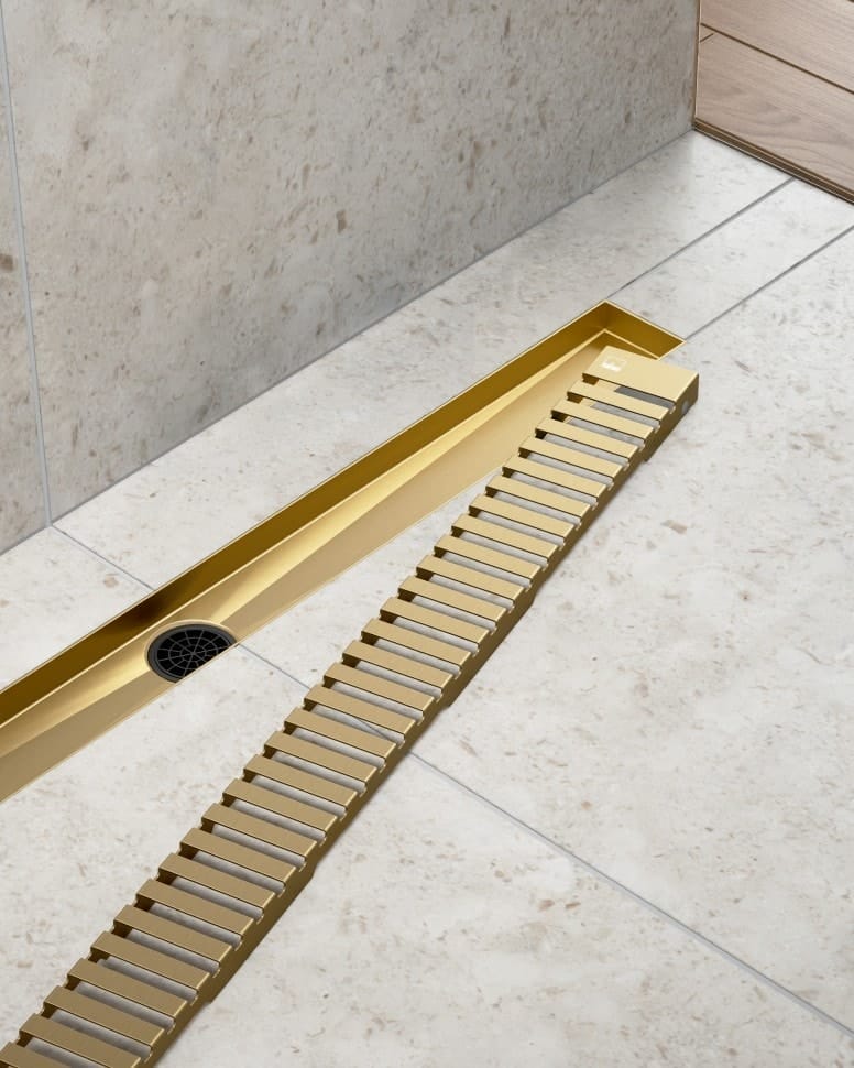 Душевой лоток Timo Drain Systems 800 DS230108/17 матовое золото