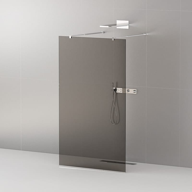 Душевая перегородка Cezares Liberta 110 LIBERTA-L-2-110-GR-Cr