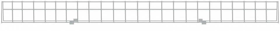 Решетка защитная для светильников Эра - SPP-BAR-1310-150