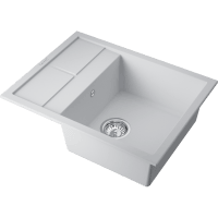 Кухонная мойка Omoikiri Sumi 65A 4993861 белая матовая