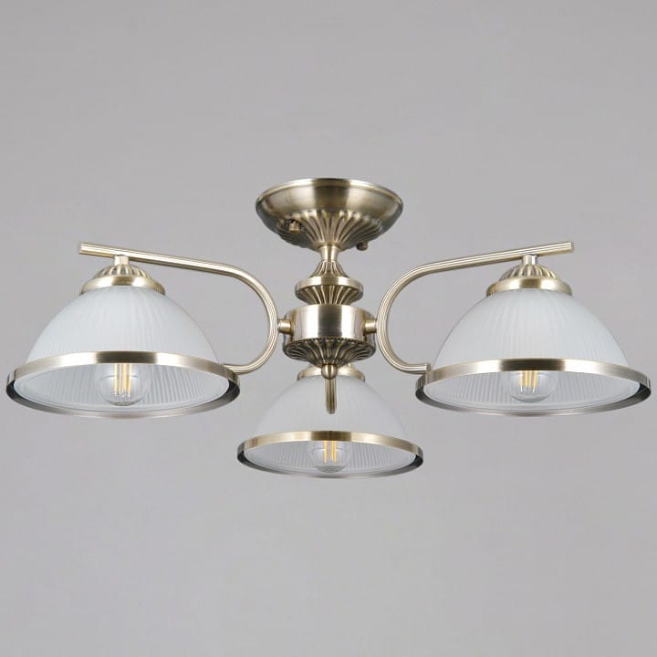 Люстра на штанге ILLUMICO  IL0891-3CSQ-26 AB ELITE