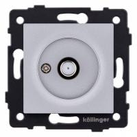 ТВ-розетка и SAT-розетка оконечная без рамки Kollinger  REA-020GY