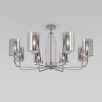 Люстра на штанге Eurosvet Defi 60138/8 сатин-никель