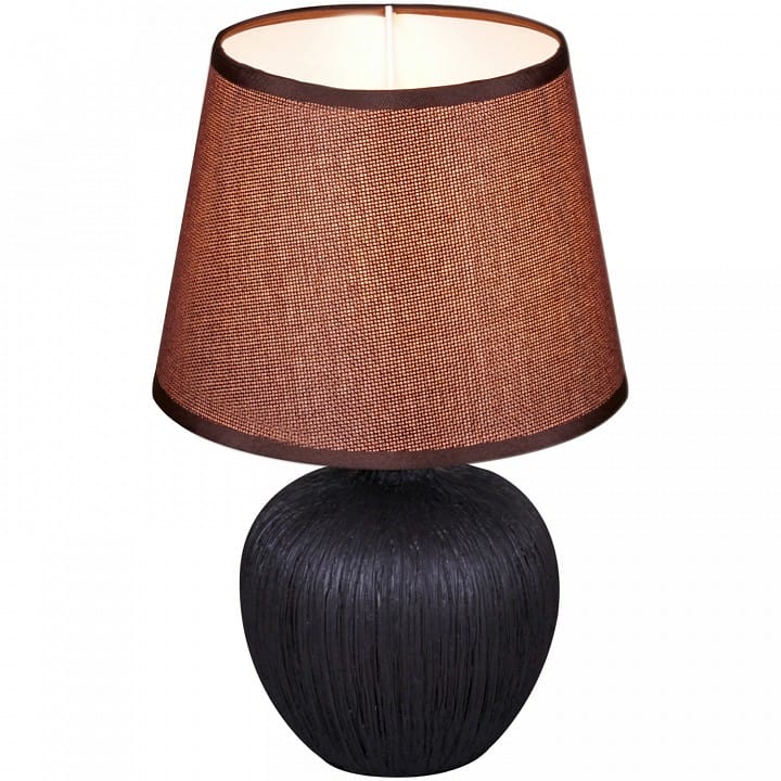 Настольная лампа декоративная Reluce  98570-0.7-01 dark brown