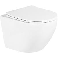 Подвесной унитаз BelBagno Uno BB3105CHR/SC с сиденьем