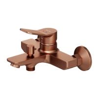 Смеситель для ванны и душа AM.PM X-Joy F85A10044 розовое золото