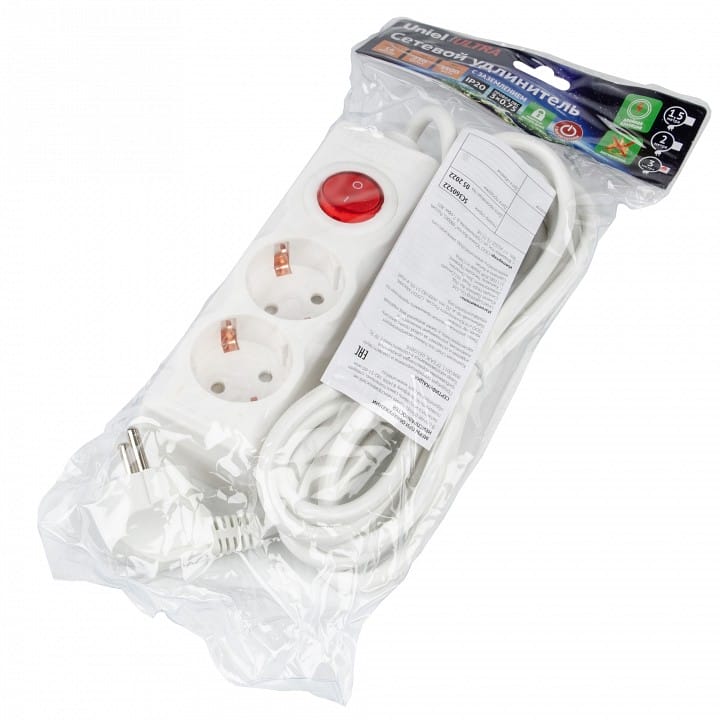 Удлинитель Uniel Ultra UL-00010010