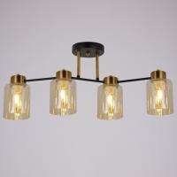 Светильник на штанге ILLUMICO Qui IL6111-4COU-79 BK GD Qui