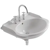 Раковина 71x58 см с одним отвестием под смеситель Globo Paestum PA006.bi*1