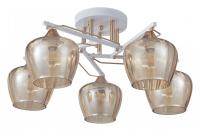Потолочная люстра Arte Milano AMALFI-329508 329508/5 WH+FG