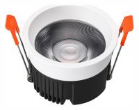 Встраиваемый светильник iLedex Technical Mars 112-12W-D80-3000K-24DG-WH