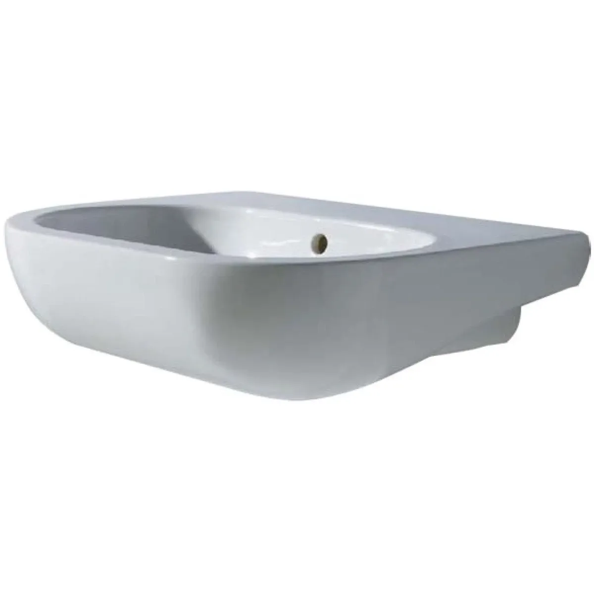 Раковина 60x45 см с одним отверстием под смеситель Azzurra Nuvola NUV200/60bi*1