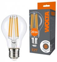 Лампа светодиодная Wolta  E27 20Вт 4000K WF-A60-20W4KE27