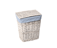 Корзина для белья с крышкой WasserKRAFT Lippe WB-450-S