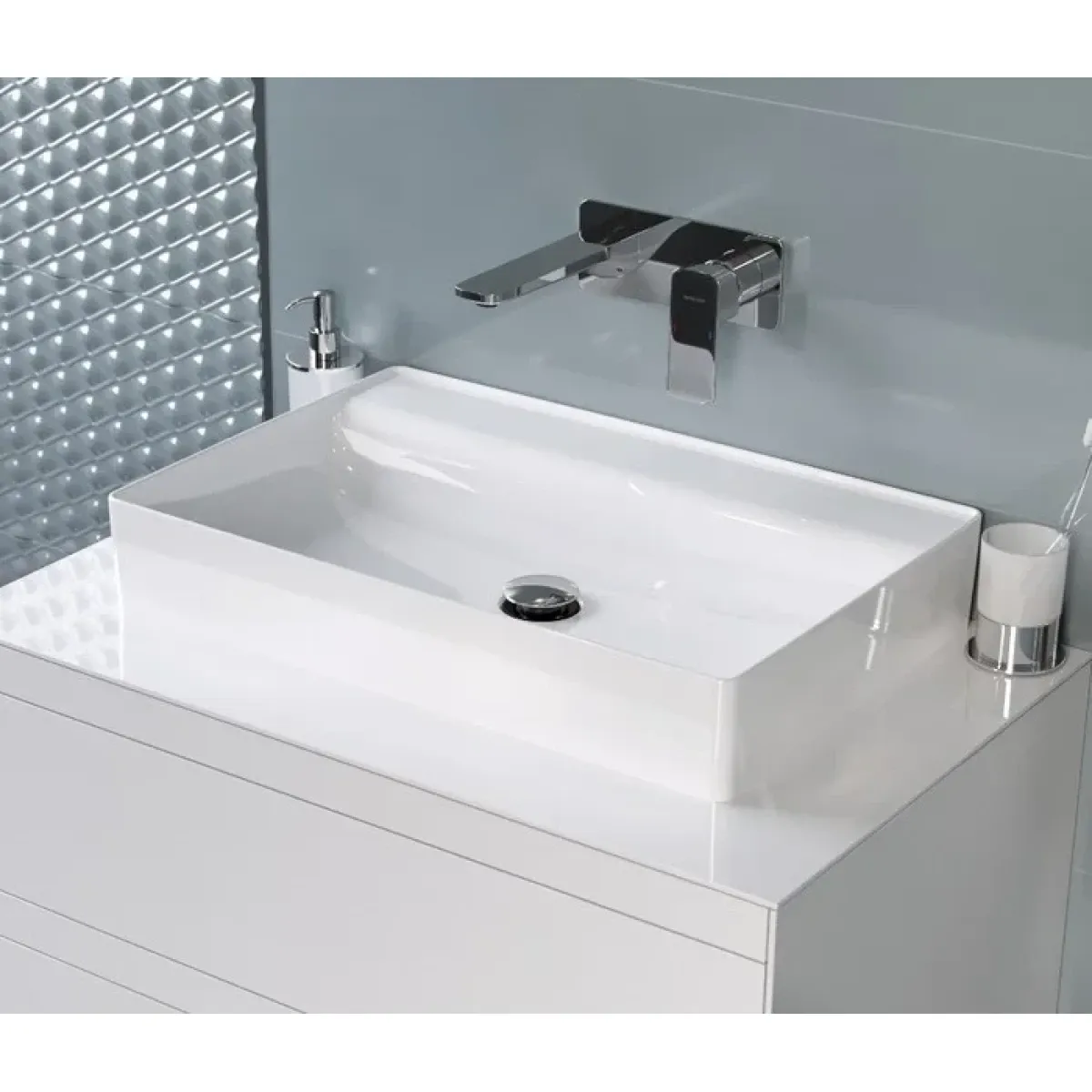 Раковина-чаша Excellent Rima 2.0 CEEX.4902.600.WH 60x40 см, накладная, белый