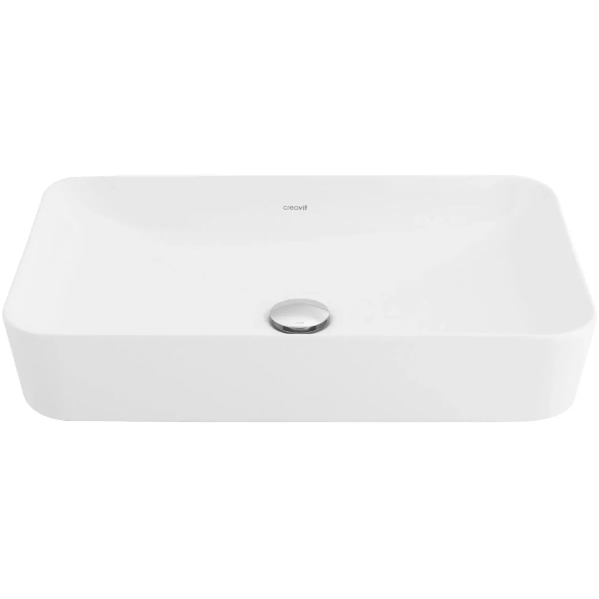 Раковина-чаша Creavit Ultra UL060-00CB00E-0000 60x40 см, накладная, белый