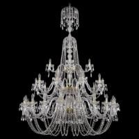 Подвесная люстра Bohemia Ivele Crystal 1402 1402/20+10+5/530/XL-206/3d/G