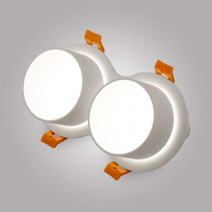 Встраиваемый светильник AM-Group АМ 472/2 AM472/2-WH