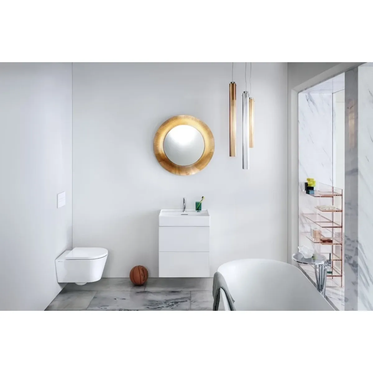 Унитаз подвесной Laufen Kartell by Laufen 8.2033.6.000.000.1 безободковый, белый