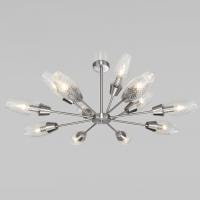 Люстра на штанге Eurosvet Thalia 60140/12 сатин-никель