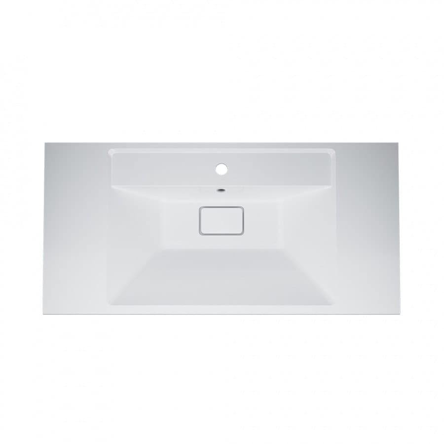 Раковина AM.PM Inspire V2.0 100 (M50AWPX1001WG) со сливом-переливом