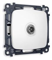 ТВ-розетка оконечная без рамки Ambrella Volt Quant MO133010