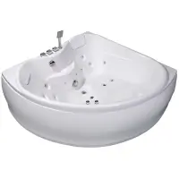 Акриловая гидромассажная ванна 150x150 см Orans 6012X00