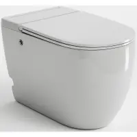 Напольный унитаз с сиденьем микролифт с импульсным смывом Grossman GR-PR-5502